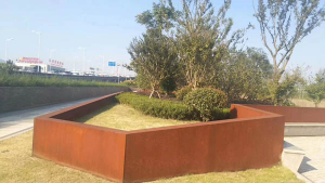潍坊耐候钢挡土墙